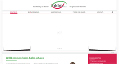 Desktop Screenshot of bklm-ahaus.de